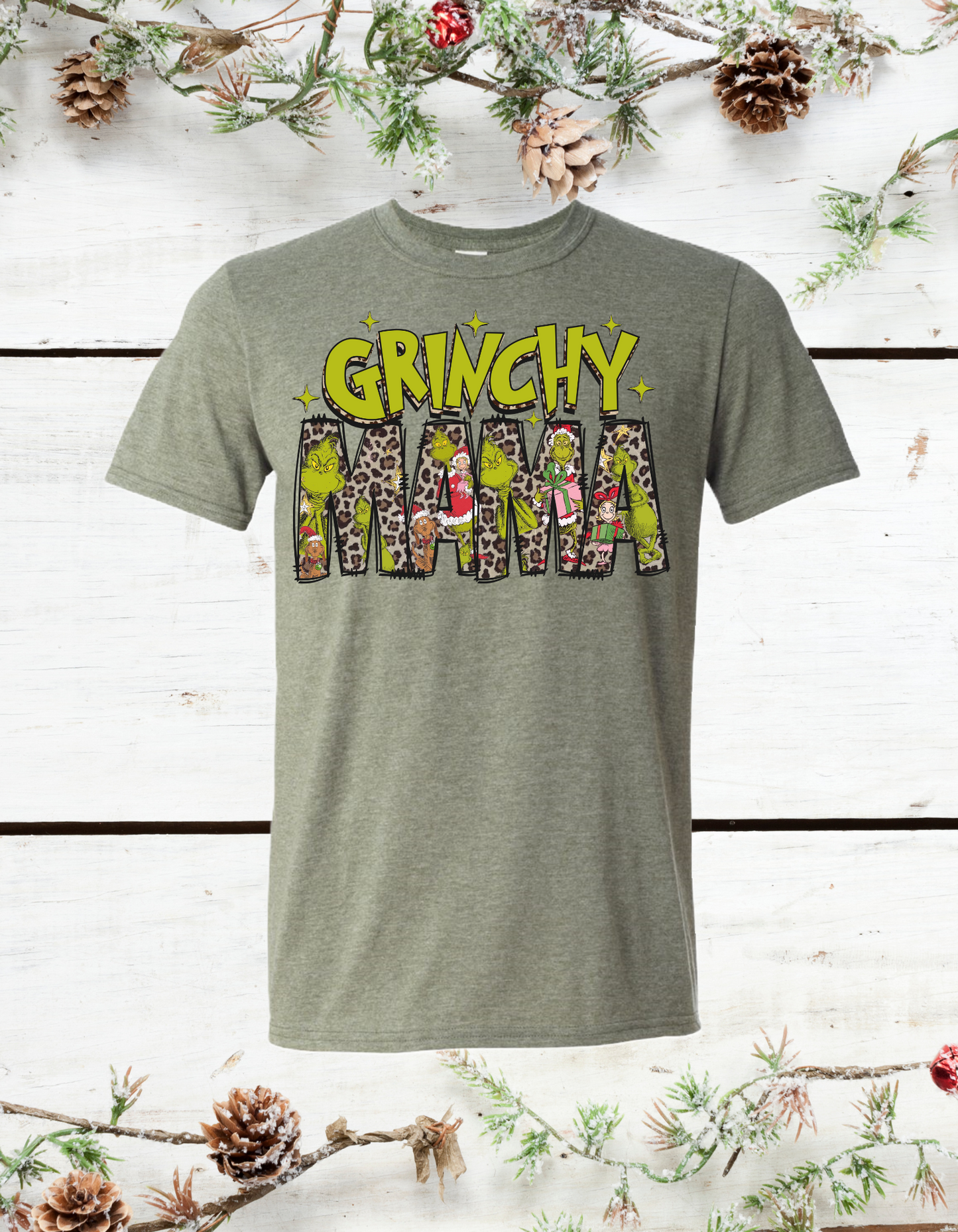 Grinchy Mama Leopard -