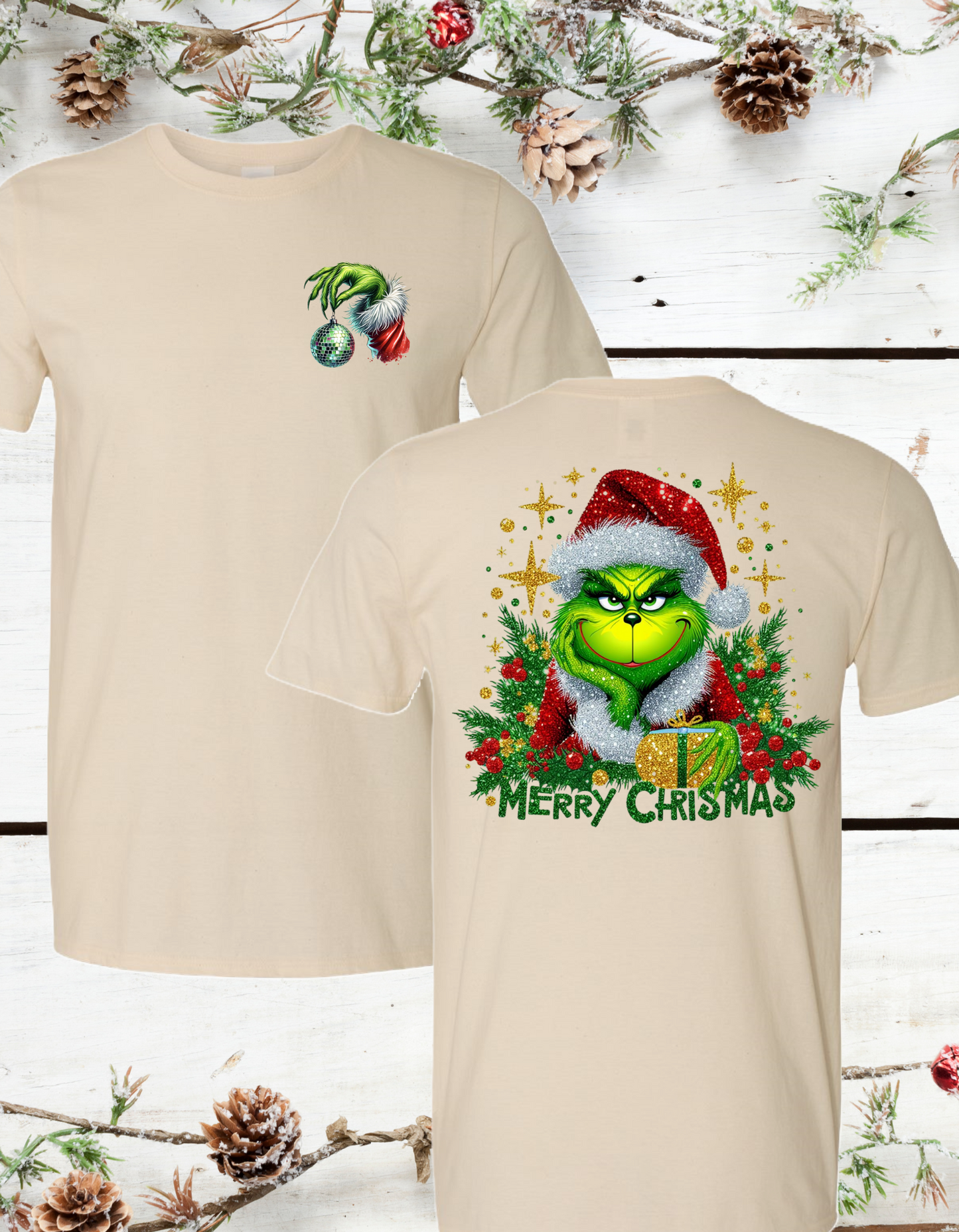 Merry Christmas Grinch Tee