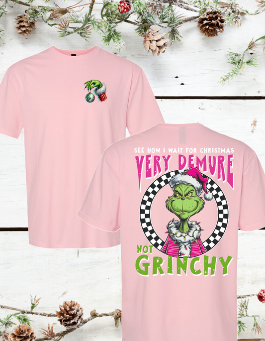 Very Demure Not Grinchy