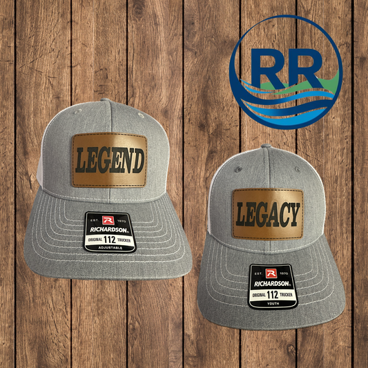 Legend-Legacy Hat: Heather Grey/White