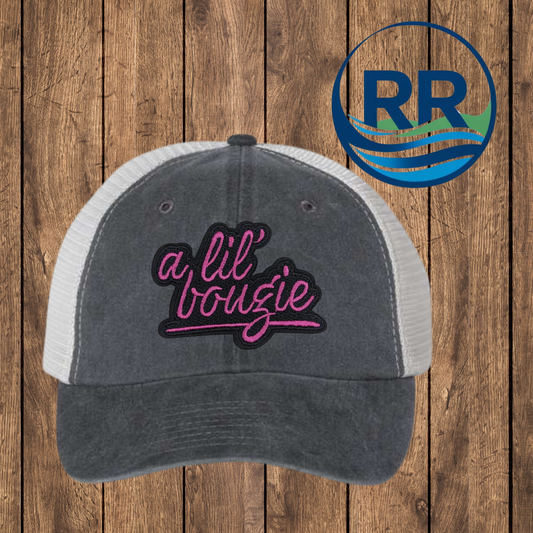 A Lil' Bougie Patch Cap, Black/ Stone