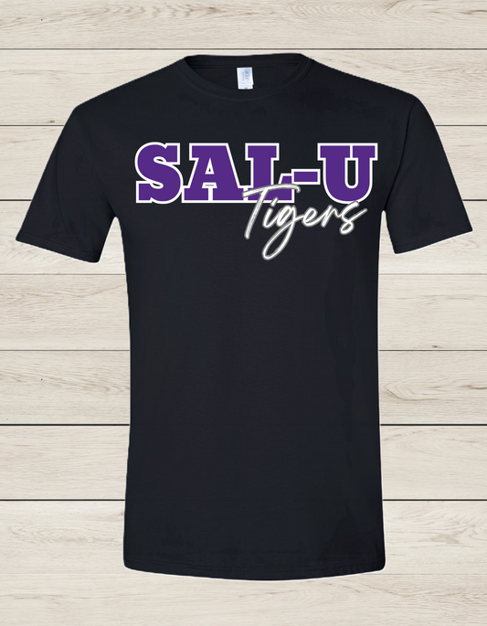 Sal-U Tigers Short Sleeve Tee/ Black