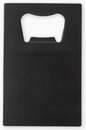 Metal Credit Card Bottle Opener: Black