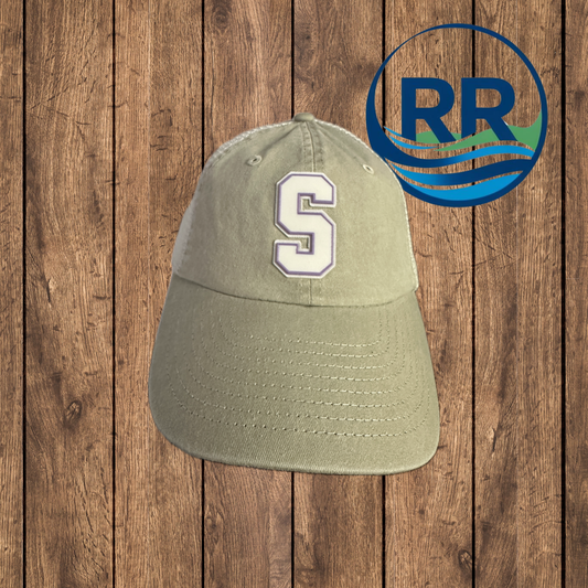 Saluda Block S 3D Patch Cap, Stone/ Stone