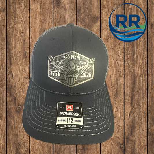 America 250th Anniversary Hat: Navy/ Charcoal