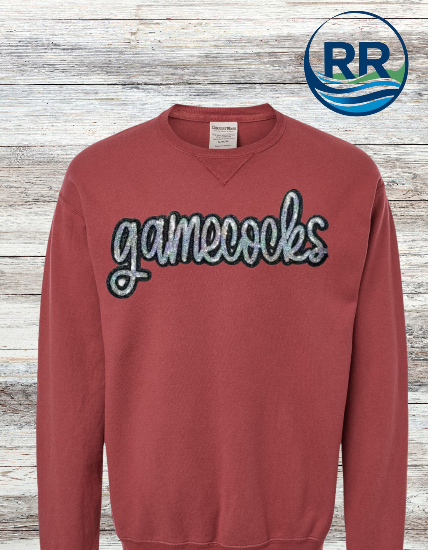 Sequin Gamecocks ComfortWash Crewneck