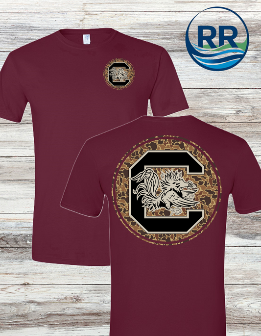 Gamecocks Duck Camo/ Maroon
