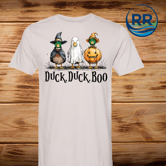 Duck Duck Boo T: Natural