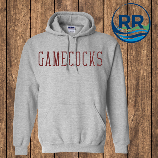 Rustic Carolina Hoodie-Sport Gray