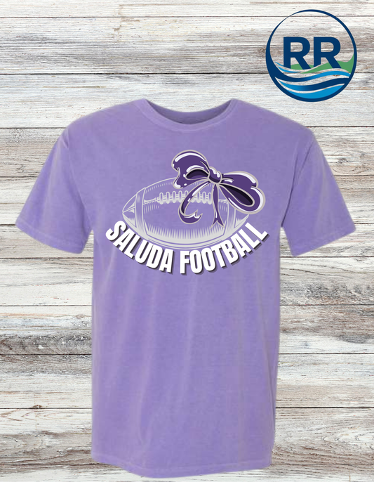 Saluda Tigers Football Bowbloc s tigers T-Shirt Comfort Colors T-Shirt Purple