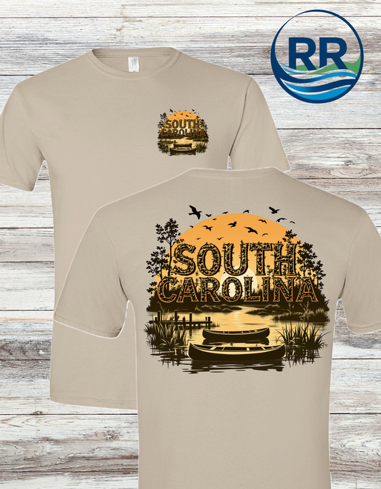 South Carolina Sunset T-Shirt Sand
