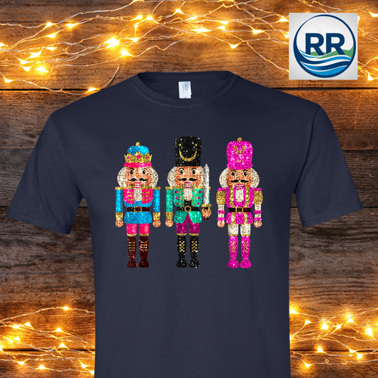 Vintage Nutcracker T-Shirt:Black