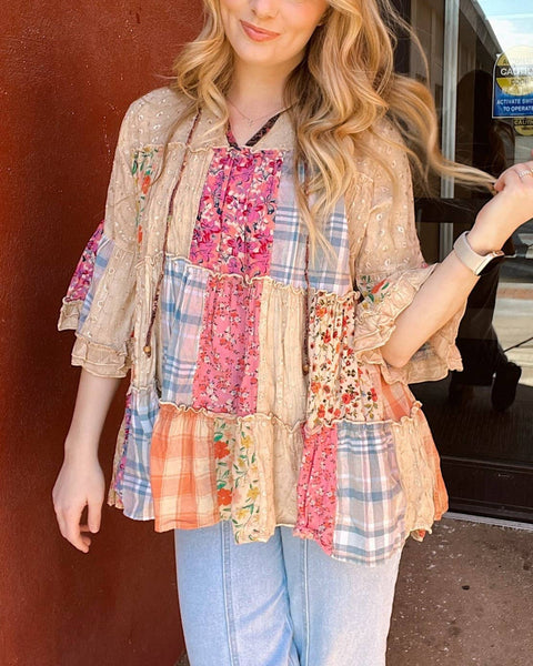 Effortless Chic Tiered Top