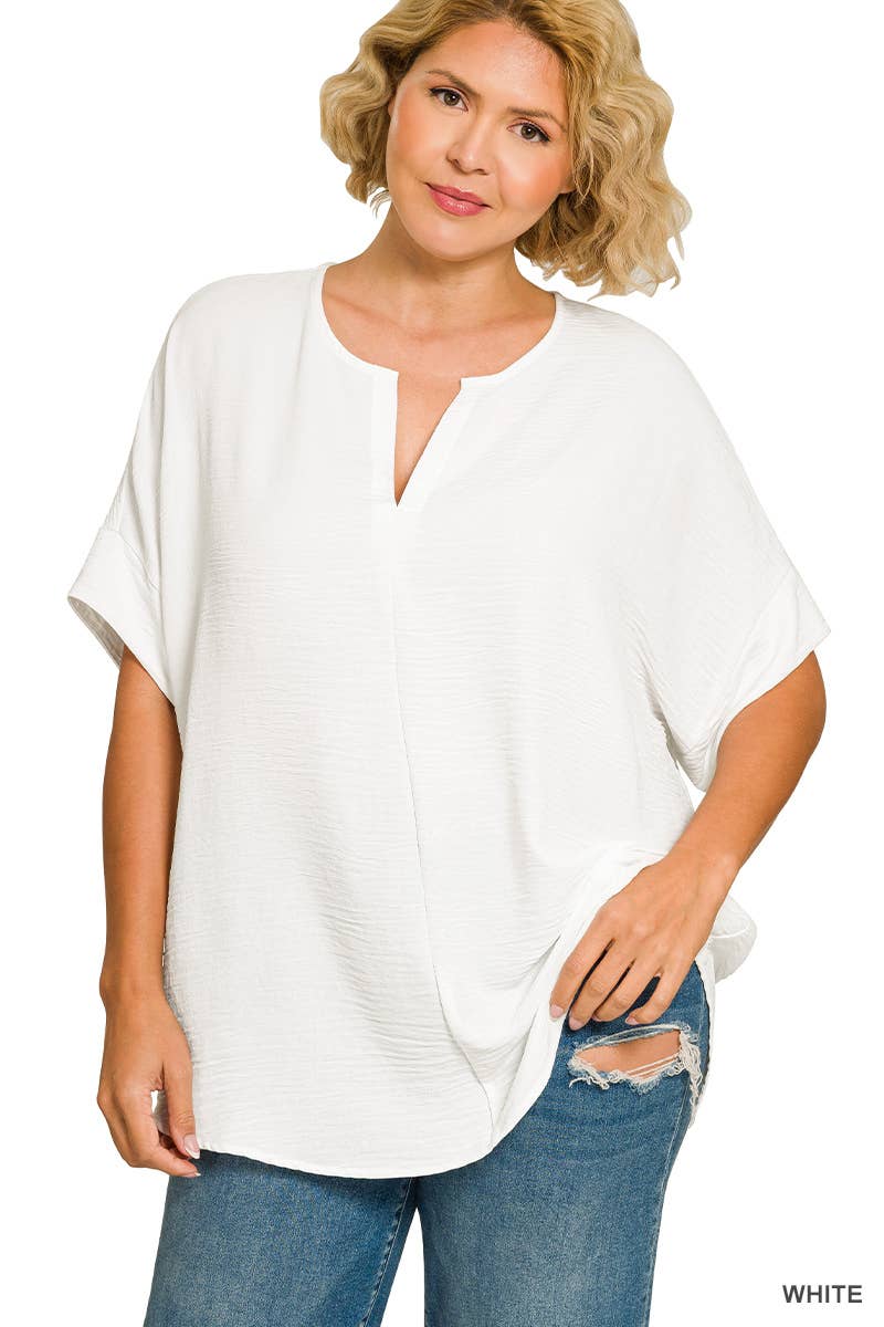 Mauve Short Sleeve Top