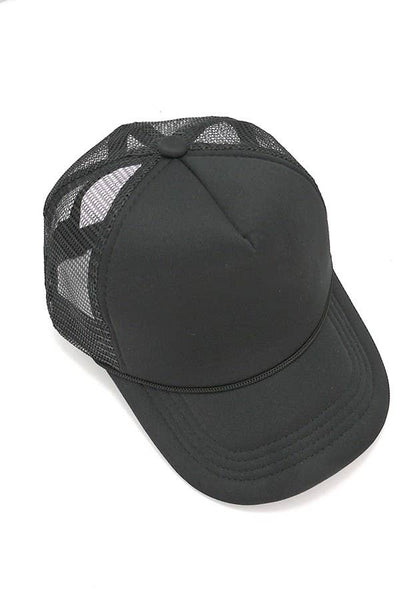 FOAM FRONT MESH BACK TRUCKER HAT