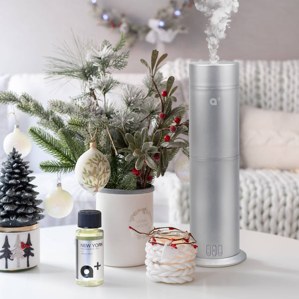 Aromar Plus - Cylinder Waterless Diffuser: White