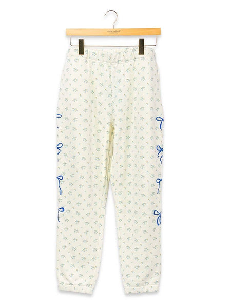 Simply Southern Floral Embroidered Pants