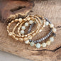 Amazonite Boho Bracelet Stack