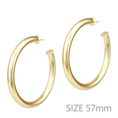 Satin Gold 2.25" Hoop