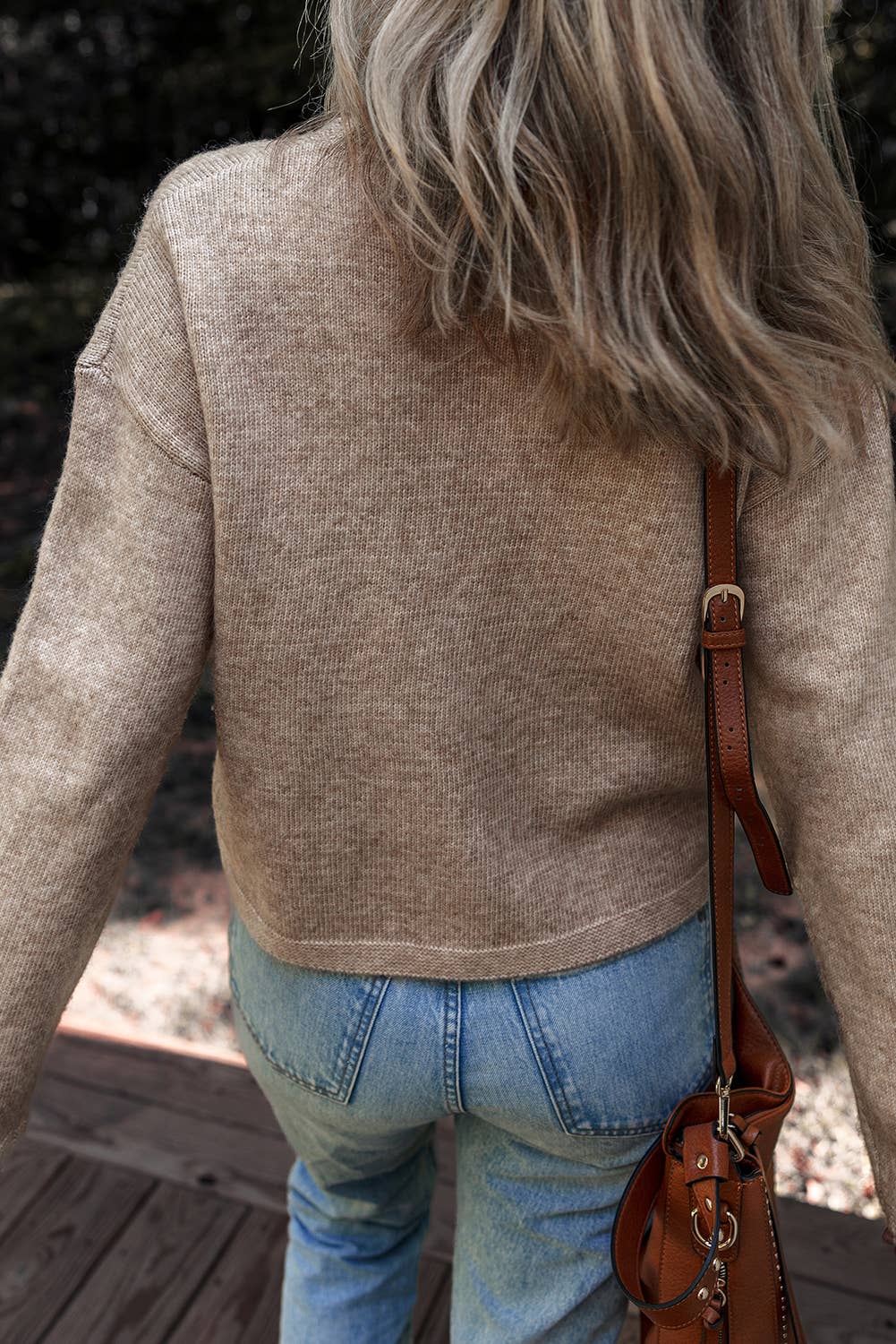 Gray Morning Dot Sweater