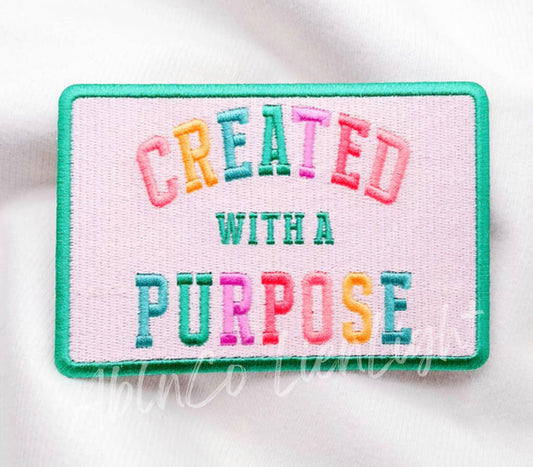 Created with a purpose Patch