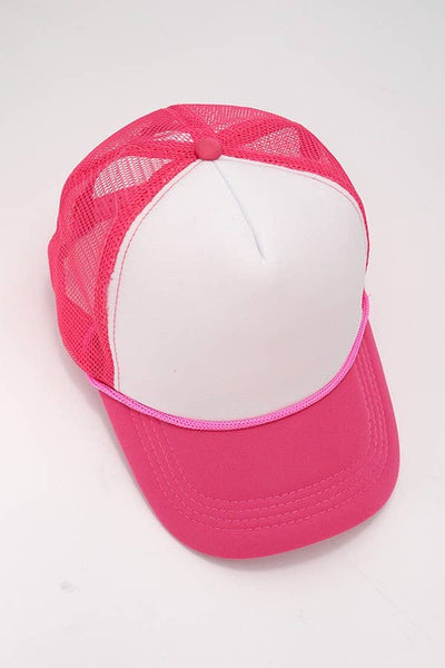 FOAM FRONT MESH BACK TRUCKER HAT