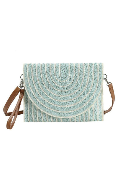 Georgia Straw Crossbody