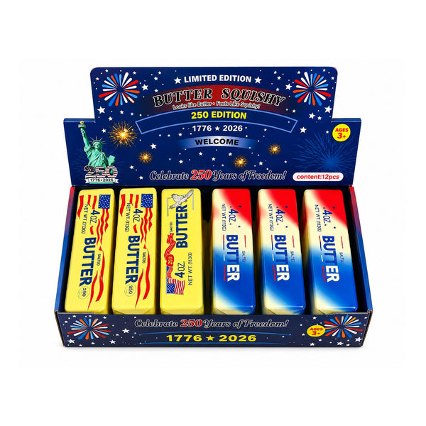 Patriotic Butter Stick Squishy