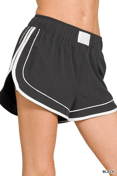 Soft Woven Lined Dolphin Shorts