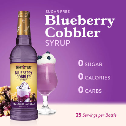 Sugar Free Blueberry Cobbler Syrup*