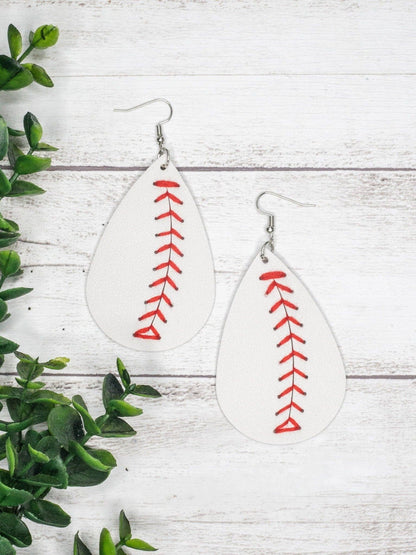 Pitch Please Baseball Earrings*