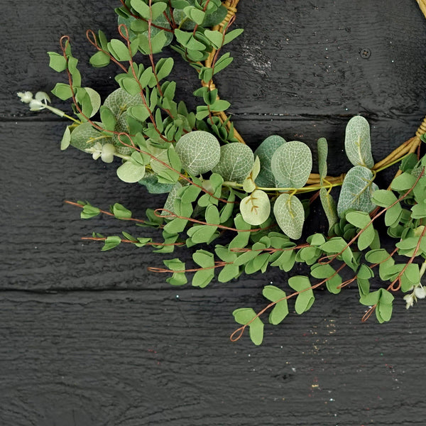 Wreath-Mixed Eucalyptus 18"