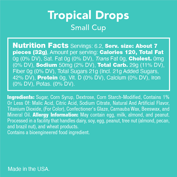 Candy Club Tropical Drops