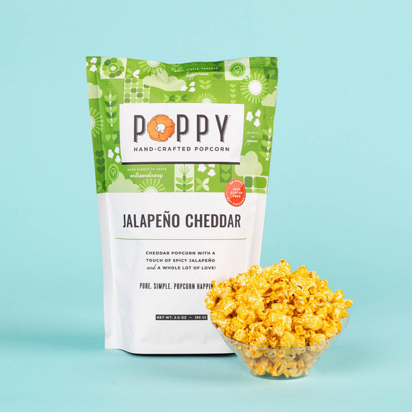 Poppy- Jalapeño Cheddar Popcorn