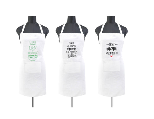 Cotton Aprons With Pocket