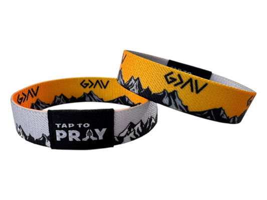 Tap To Pray™ Wristbands - God is Greater Than The Highs and Lows