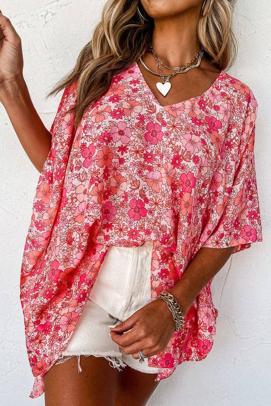 Floral Kimono Top*