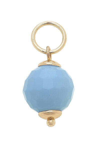 Resin Bead Charm: Light Blue