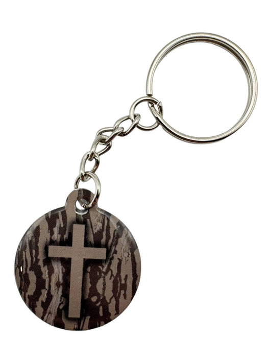 Tap To Pray™ - River Rock Camo + Cross