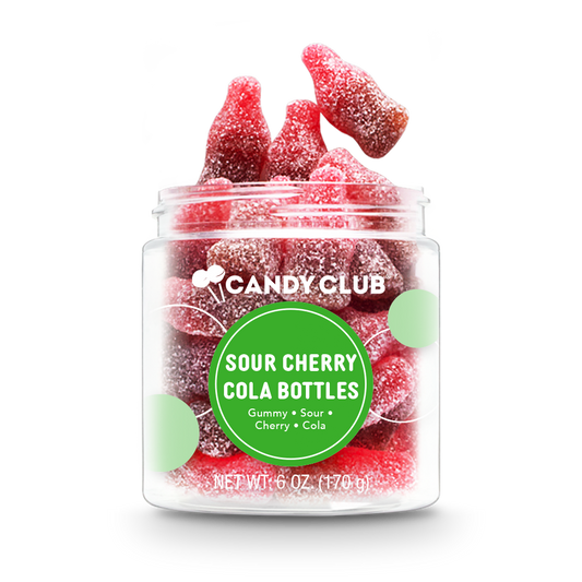 Candy Club Sour Cherry Cola Bottles