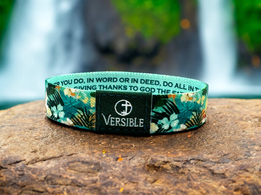 Honolulu / Colossians 3:17 Wristband