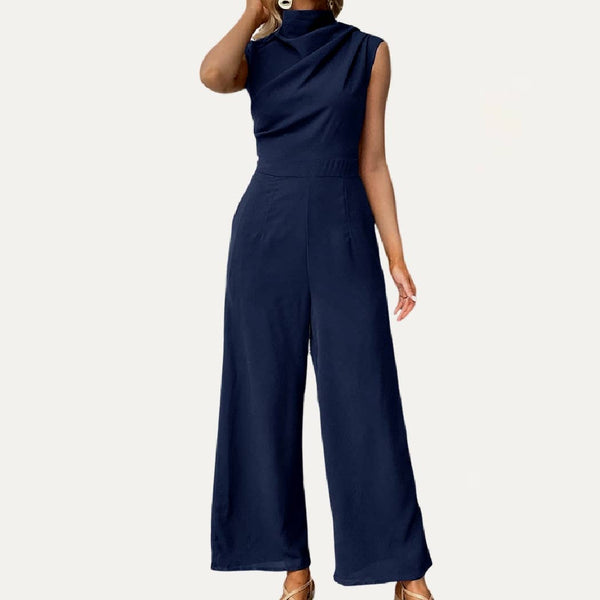 Stylish Asymmetrical Wide Leg Jumpsuit