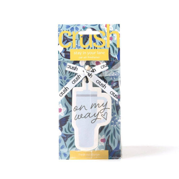 Crush Stay In Your Lane Car Air Freshener