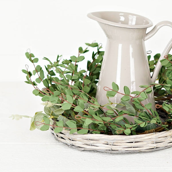 Wreath-Mixed Eucalyptus 18"