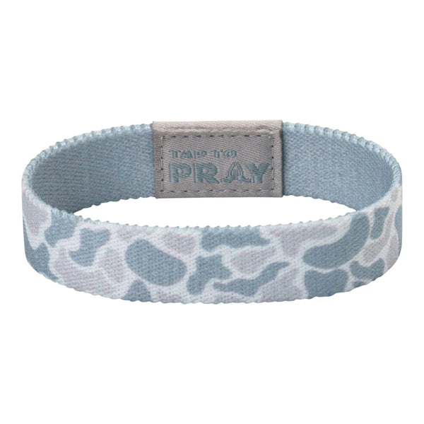 Tap To Pray® Wristband River Rock Camo