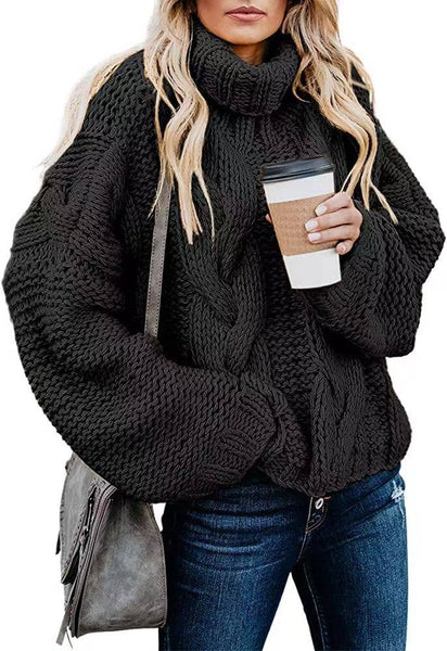 Black Soft Knit Pullover Top*
