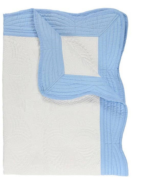 Heirloom Quilt - Baby Blanket Monogram