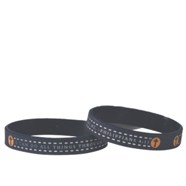 Silicone Bracelet Tub - I Can Do Phil. 4:13