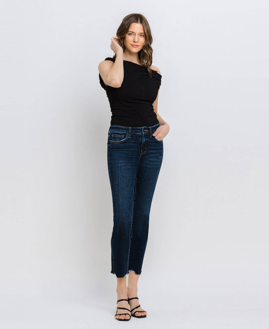 Vervet No Problems Straight Leg Jeans*