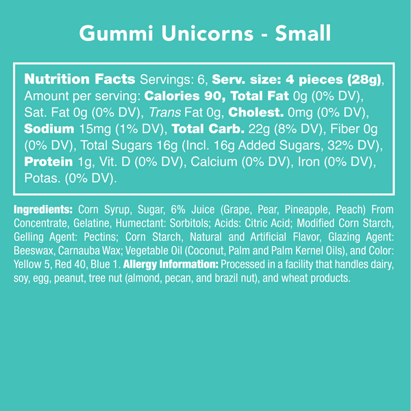 Candy Club Gummi Unicorns